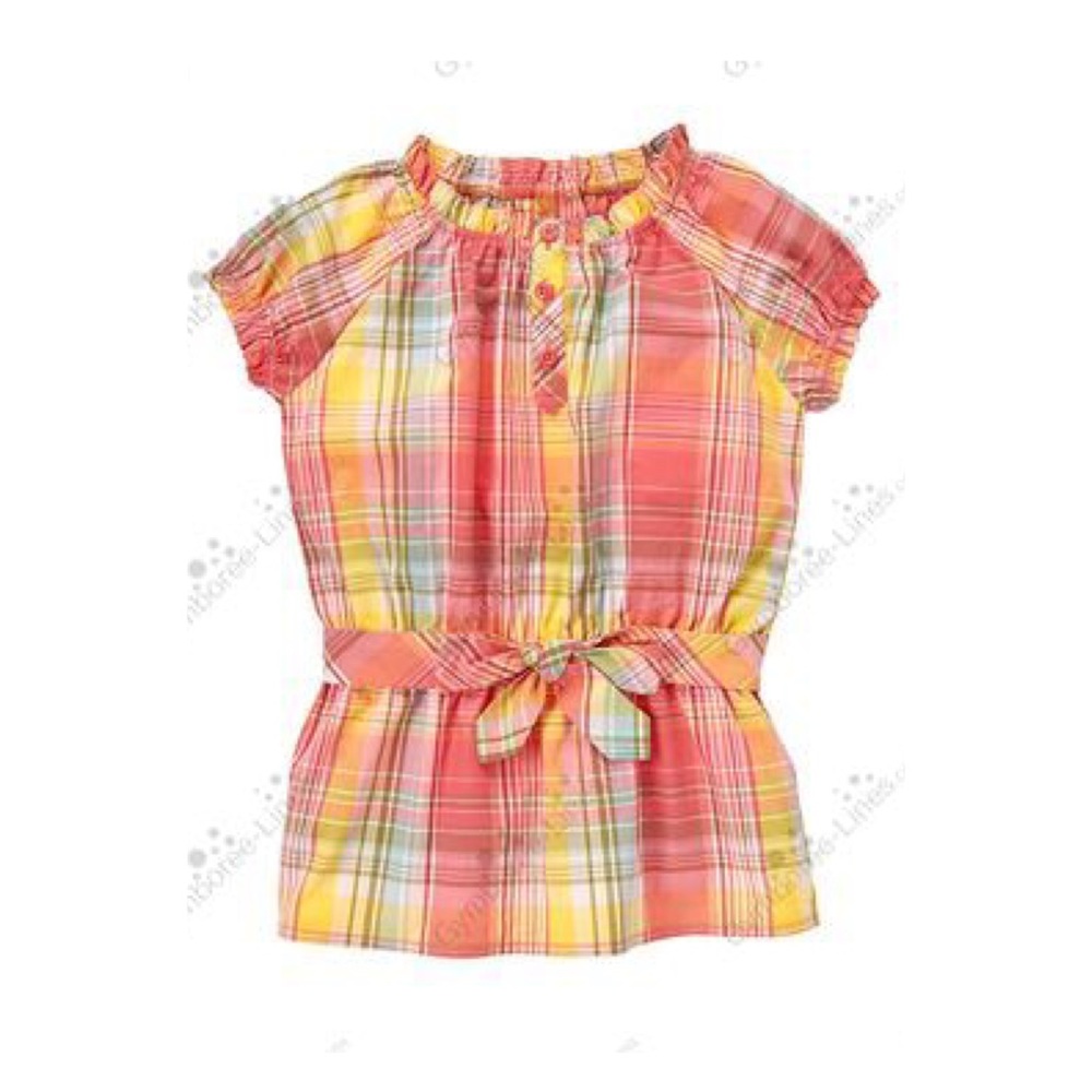 Gymboree plaid top